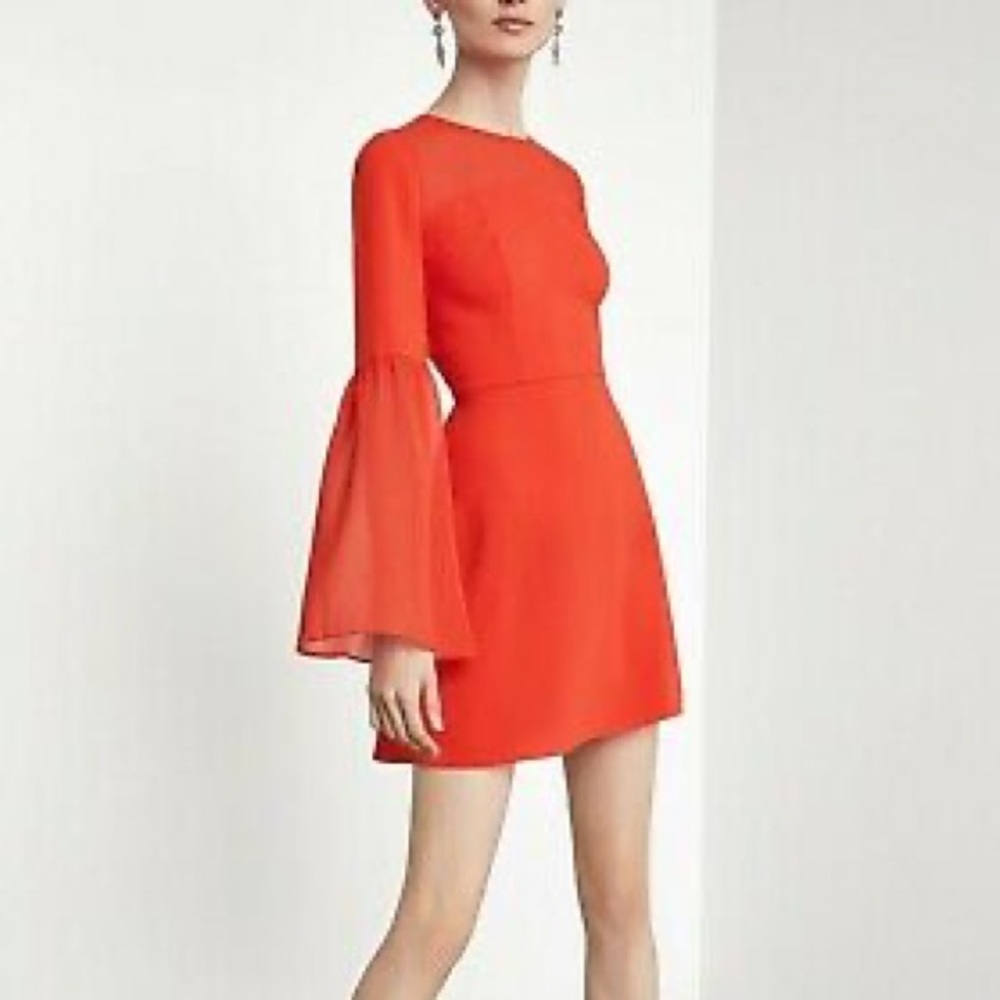 BCBG MAX AZRIA Mixed Media Dress